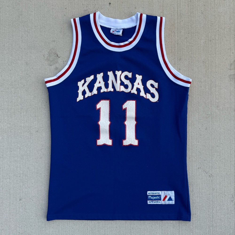 Vintage University of Kansas Basketball Jersey